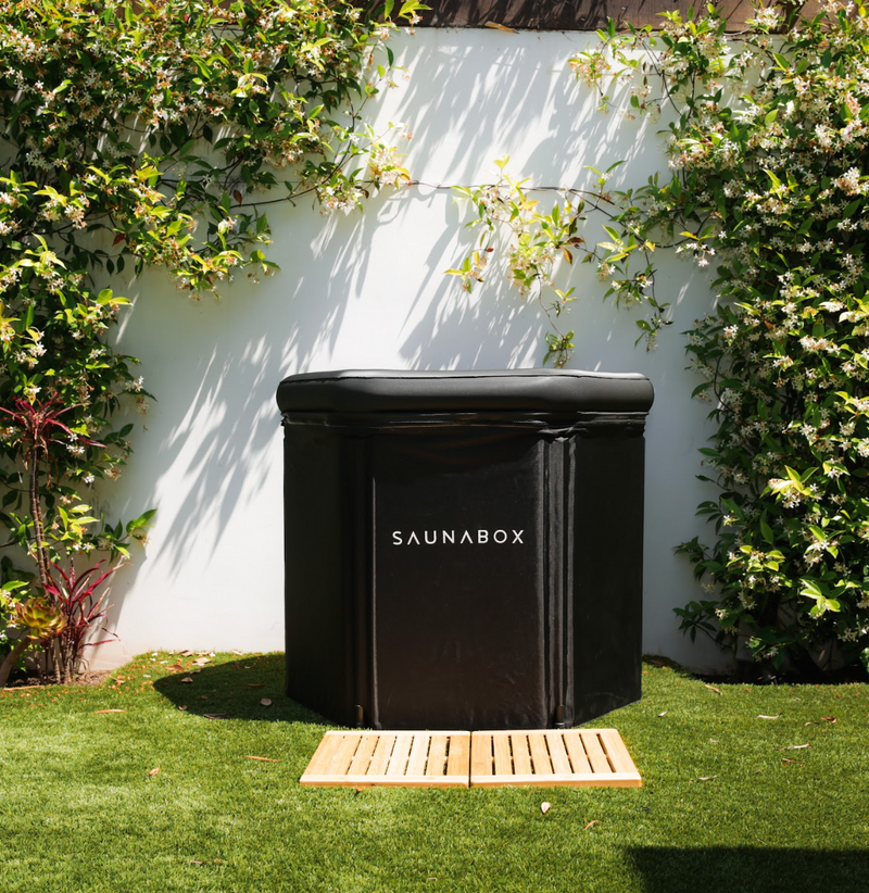 Load image into Gallery viewer, Saunabox - Bamboo Foldable Sauna Mat
