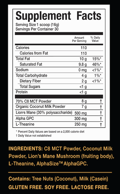 Load image into Gallery viewer, Keto Brainz Nootropic Creamer
