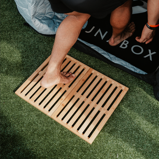 Saunabox - Bamboo Foldable Sauna Mat