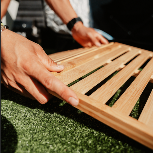 Saunabox - Bamboo Foldable Sauna Mat