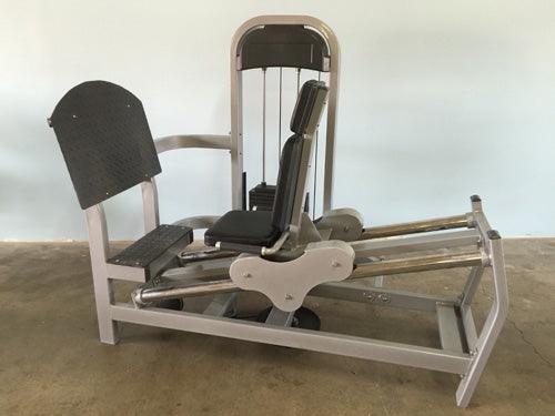 Load image into Gallery viewer, Muscle D Fitness - Classic Seated Leg Press - Adjustable - Pin Selector Leg Press - Glute Training
