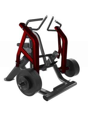 Muscle D Fitness - Elite Leverage Seated Row - Commercial - Adjustable Seat - Plate Loaded