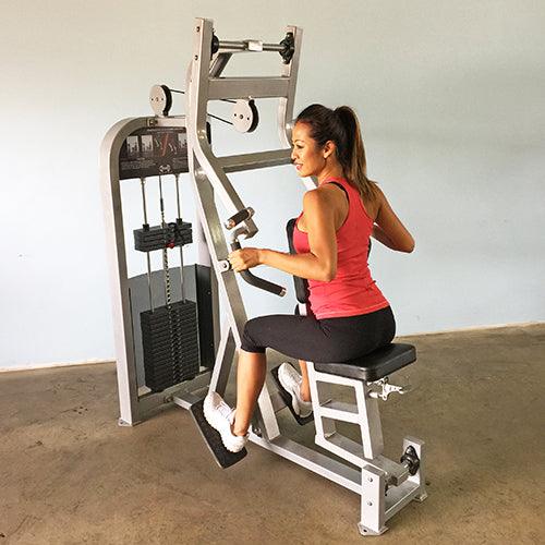 Muscle D Fitness - Classic Seated Row - Pin Selectorized - Back Workout