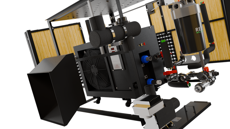 Load image into Gallery viewer, RevX Wellness - RevX Acrylic X Tub Cold Plunge + LUX High Performance Chiller and Filtration System

