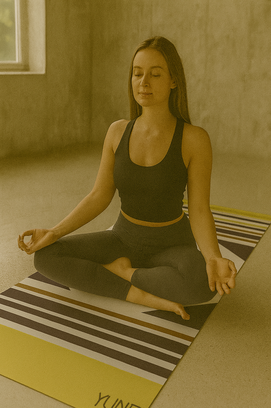 Yune Yoga - Yoga Mat | 6mm Thick | Green | Non-Slip | Eco Friendly | Yune Yoga | Gemini