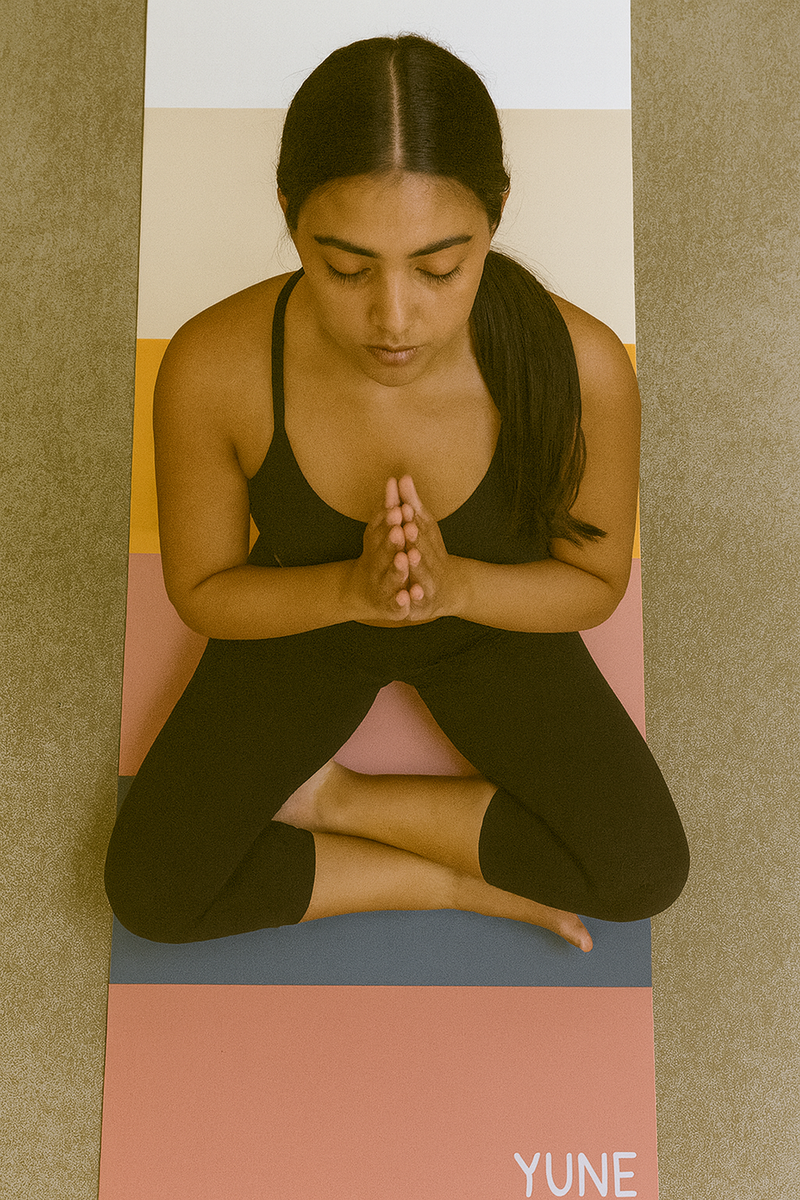 Load image into Gallery viewer, Yune Yoga - Yoga Mat | 6mm Thick | Striped | Non-Slip | Eco Friendly | Yune Yoga | Bondi
