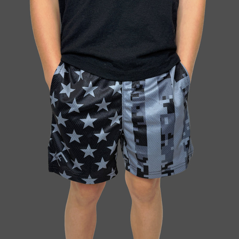 Load image into Gallery viewer, Elite Athletic Gear - Shadow USA Flag 2.0 Shorts
