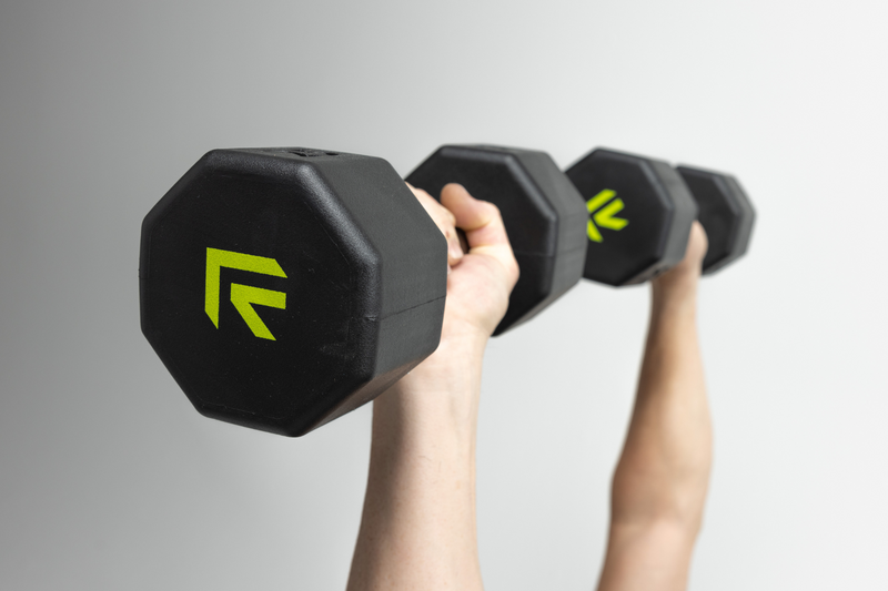 Load image into Gallery viewer, Rage Fitness - Octo Rubber Dumbbell (sold individually)
