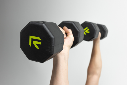 Rage Fitness - Octo Rubber Dumbbell (sold individually)