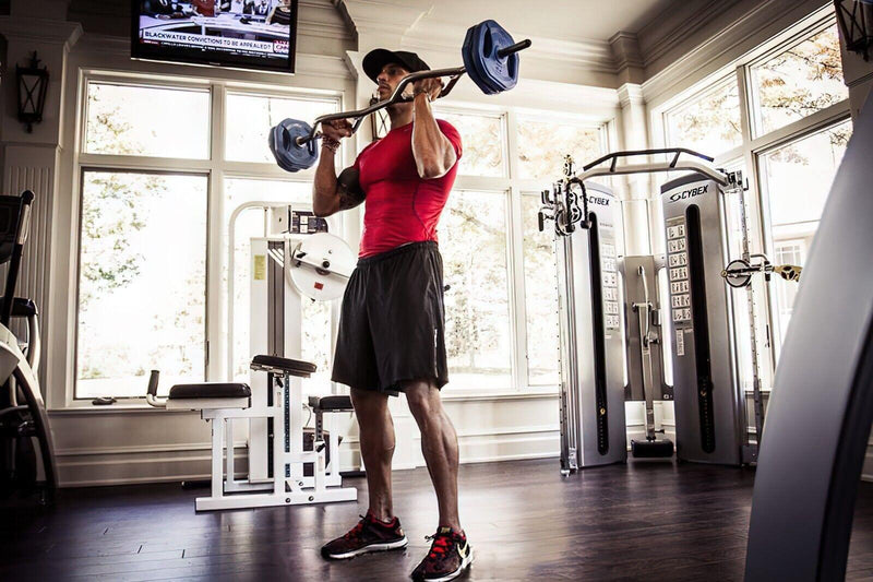Load image into Gallery viewer, Muscle D Fitness - TGrip Shorty Bar - Multi Grip - Functional Training - Football - Swiss - Neutral
