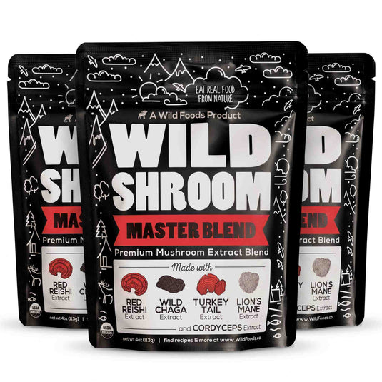 Wild Foods - Master Mushrooms Blend - Vitamins & Supplements