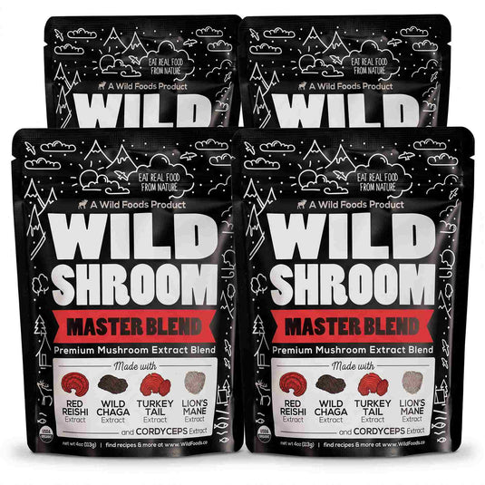 Wild Foods - Master Mushrooms Blend - Vitamins & Supplements