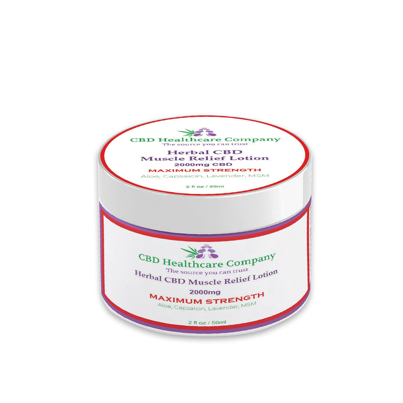 Load image into Gallery viewer, CBD Healthcare Company - Herbal CBD Muscle Relief Lotion
