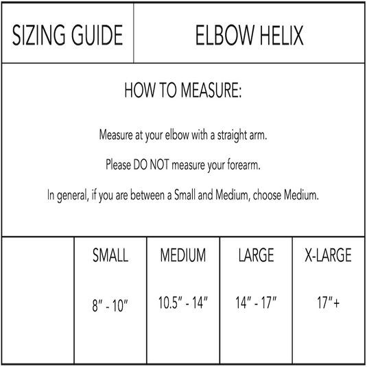 Body Helix - Elbow Compression Sleeve