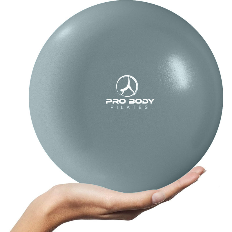 Load image into Gallery viewer, ProBody Pilates - 9 Inch Small Exercise Ball for Stability, Barre, Pilates, Yoga, and Balance (Electric Blues)
