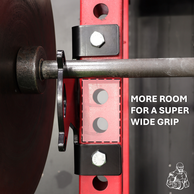 Load image into Gallery viewer, Weight It Out - Ultra-Slim Reversible J-Cup Pair (Rack Attachment)
