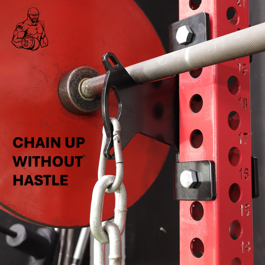 Weight It Out - Ultra-Slim Reversible J-Cup Pair (Rack Attachment)