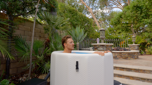 RevX Wellness - RevX Inflatable Barrel with Inflatable Steps