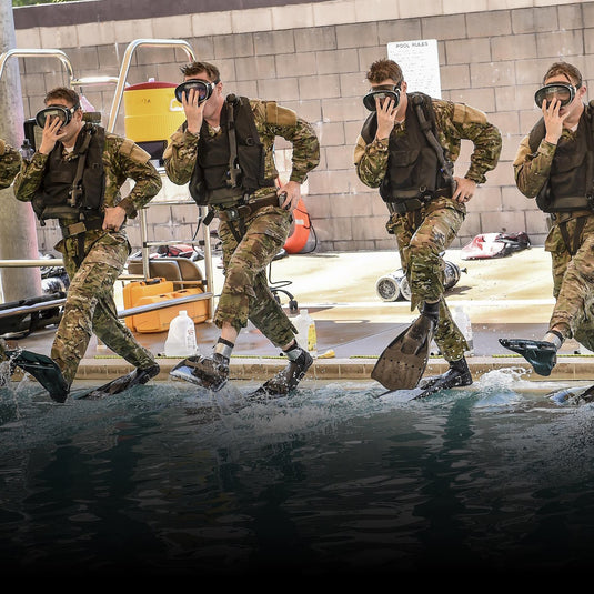 Ataclete - Bermuda Spec War Dive Mask and Snorkel Combo