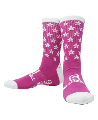 Rockwell Time - Star Socks - Pink