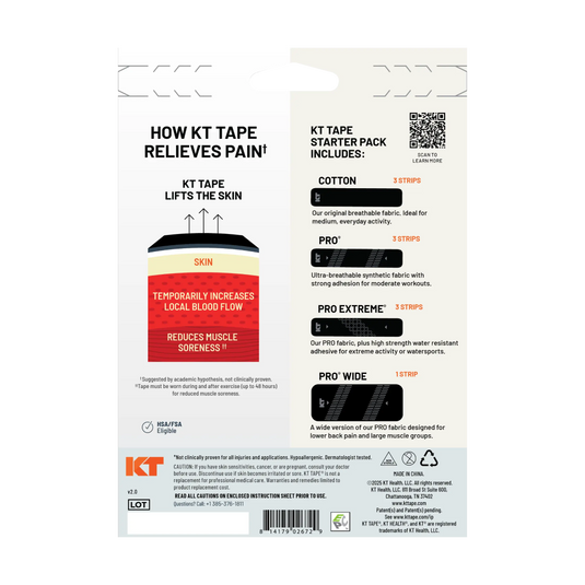 KT Tape - Starter Pack (Multi-Type Sampler)