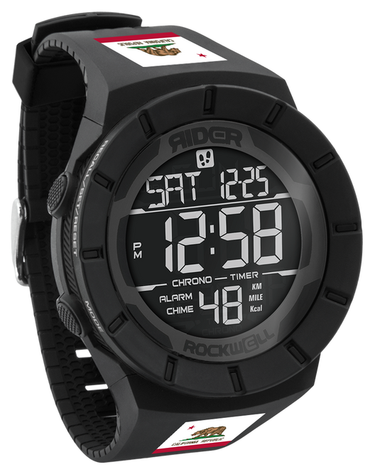 Rockwell Time - Coliseum Fit™ Flags of the United States Edition (Phantom Black) Watch