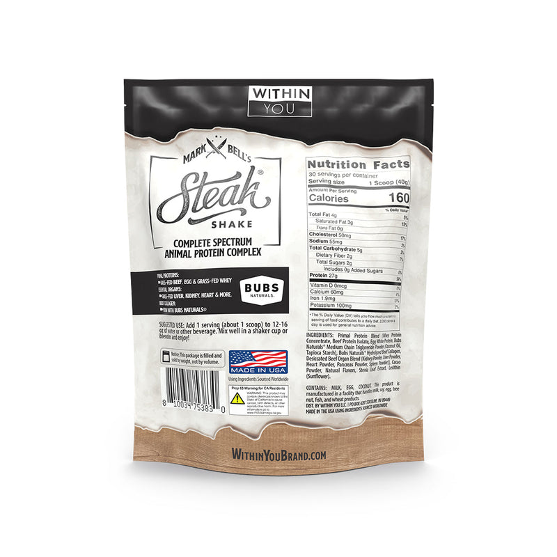 Load image into Gallery viewer, Within You - Original Steak Shake
