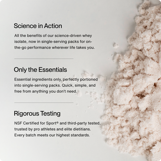 Momentous - Whey Protein Isolate 10-Travel Packs - Protein Supplements