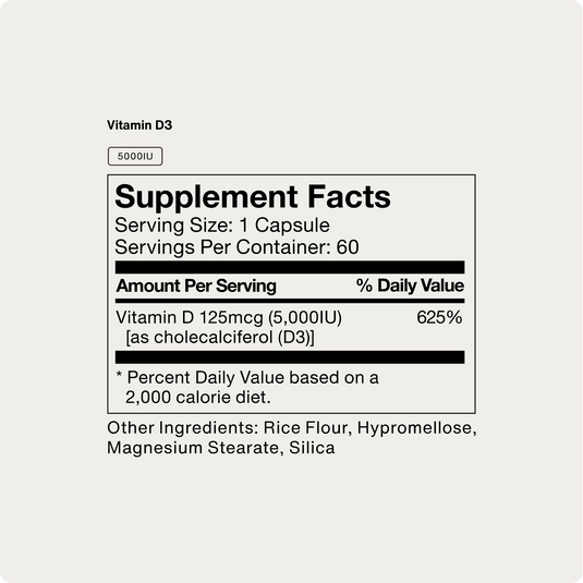 Momentous - Vitamin D3 5000 IU