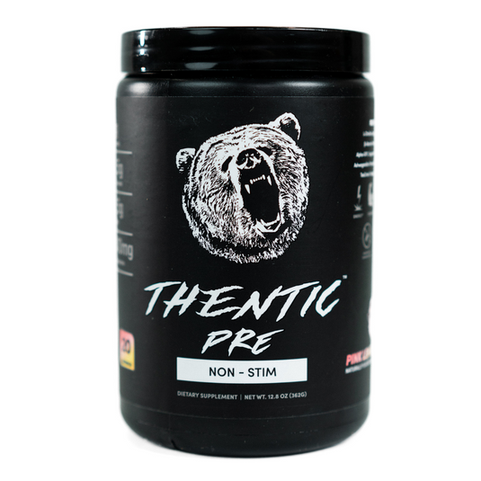 Thentic - PRE-Workout Pink Lemonade Non-Stim (Caffeine-Free)