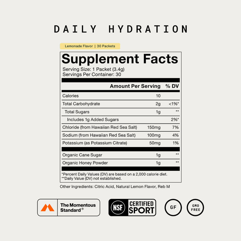 Load image into Gallery viewer, Momentous - Daily Hydration Electrolyte Powder
