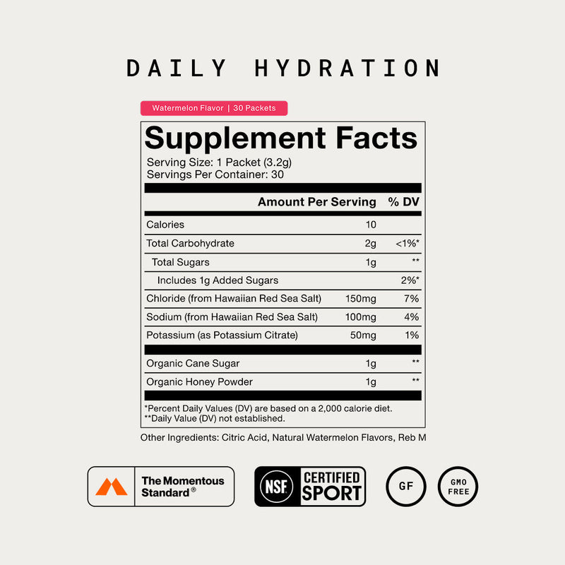 Load image into Gallery viewer, Momentous - Daily Hydration Electrolyte Powder
