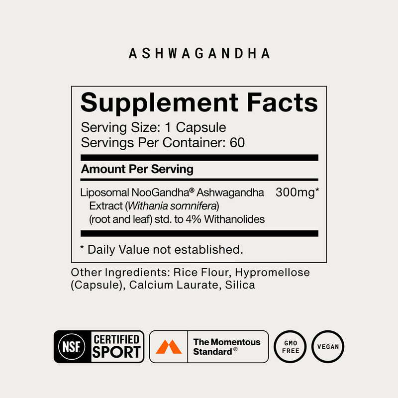 Load image into Gallery viewer, Momentous - Ashwagandha - Vitamins & Supplements