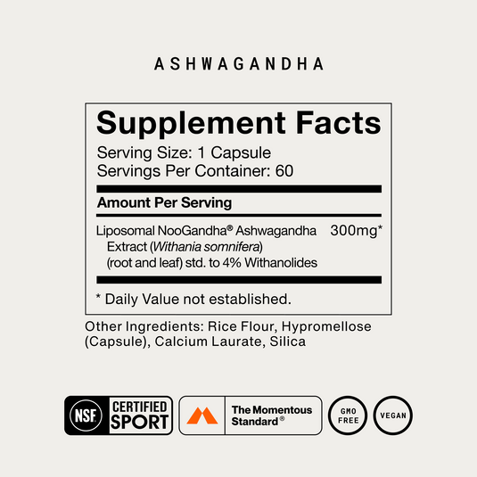 Momentous - Ashwagandha - Vitamins & Supplements