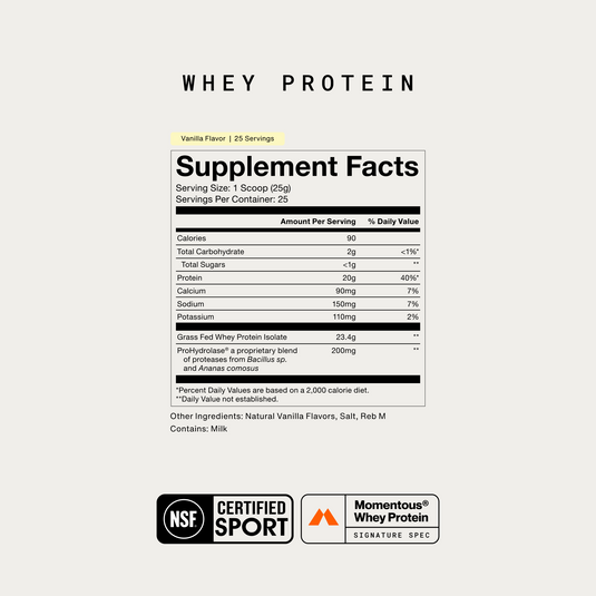 Momentous - Female Athlete Stack - Protein Supplements