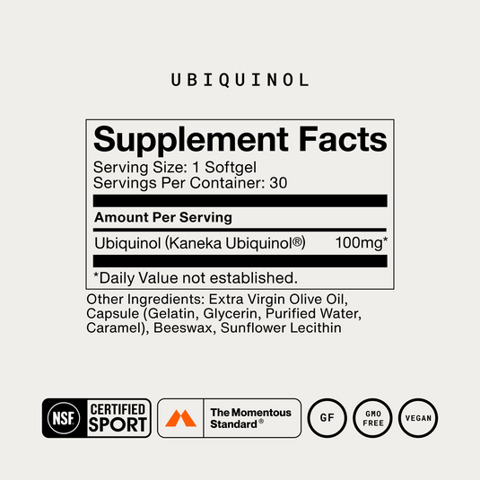 Momentous - Ubiquinol - Vitamins & Supplements