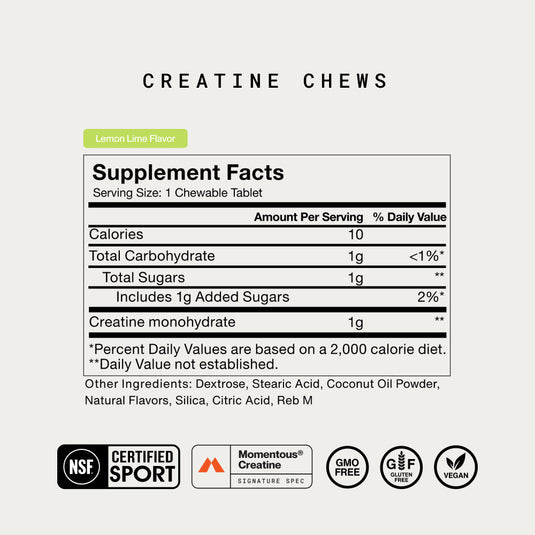 Momentous - Creatine Chews Flavor Stack