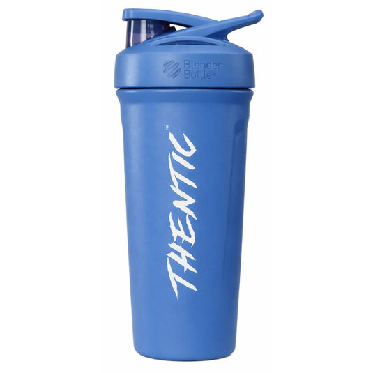 Thentic - Stainless Steel Shaker (24oz) - Baby Blue