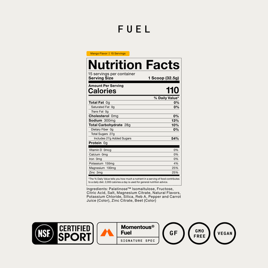 Momentous - Fuel - Electrolytes
