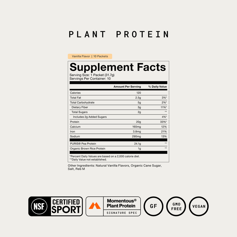 Load image into Gallery viewer, Momentous - In 100% Plant Protein 10-Travel Packs
