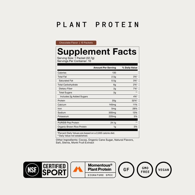 Load image into Gallery viewer, Momentous - In 100% Plant Protein 10-Travel Packs
