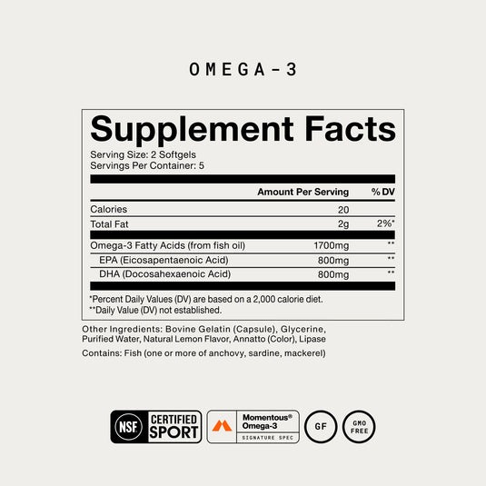 Momentous - Omega-3 - Vitamins & Supplements