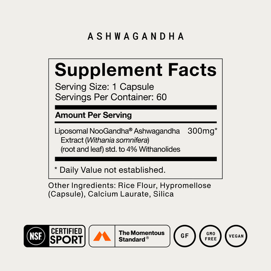 Momentous - Ashwagandha - Vitamins & Supplements