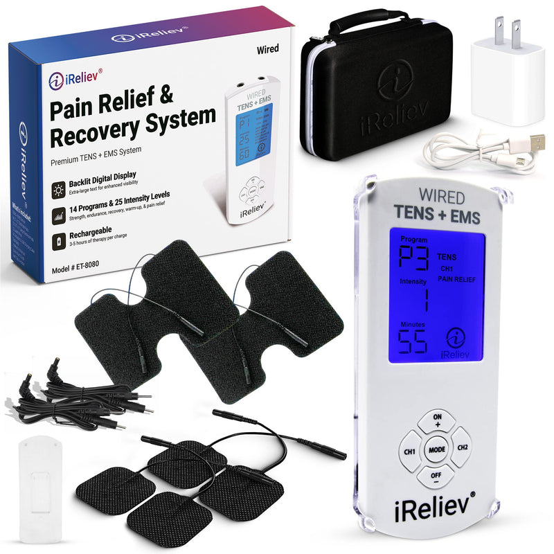 Load image into Gallery viewer, iReliev - Premium TENS + EMS Pain Relief &amp; Recovery
