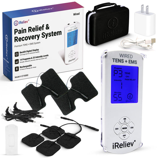 iReliev - Premium TENS + EMS Pain Relief & Recovery