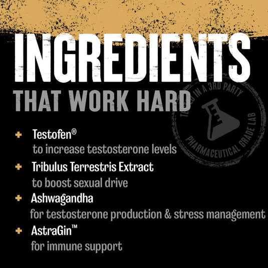 Animal TNT+ ingredients