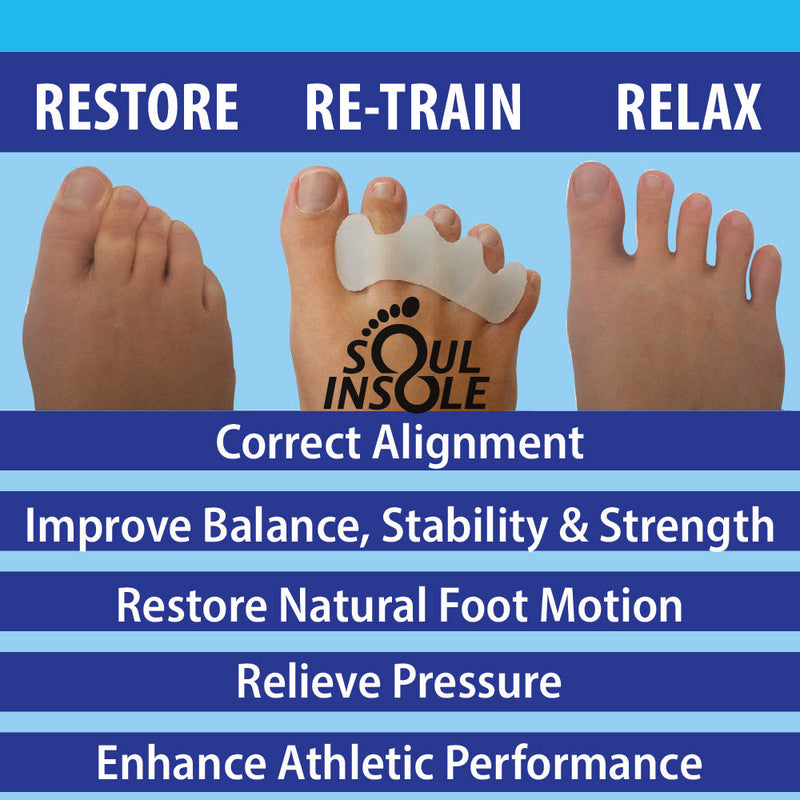 Load image into Gallery viewer, Soul insole - Add Soul Insole - Premium Toe Spacers
