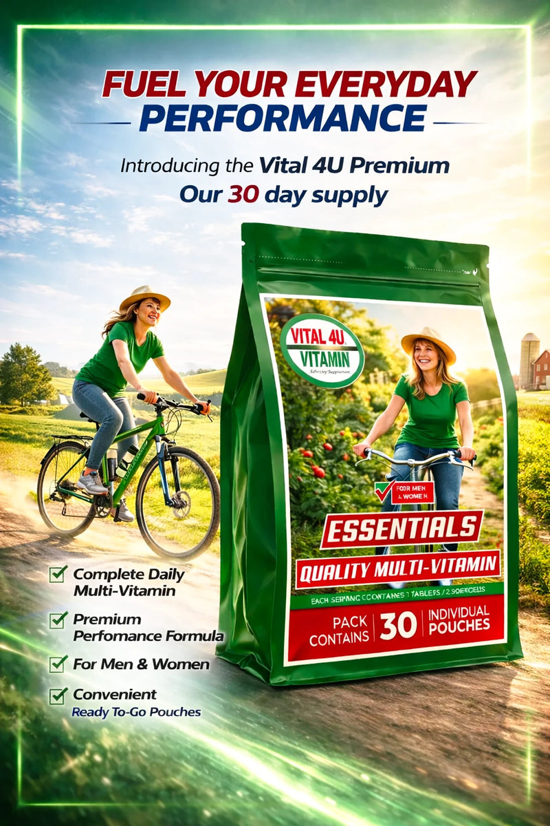 Load image into Gallery viewer, Vital 4U - Essential 30 Day Multivitamin - Vitamins &amp; Supplements
