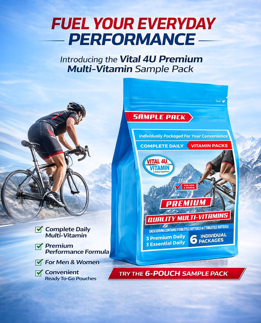 Vital 4U - Vitamin Sample Pack - 6 Pouches