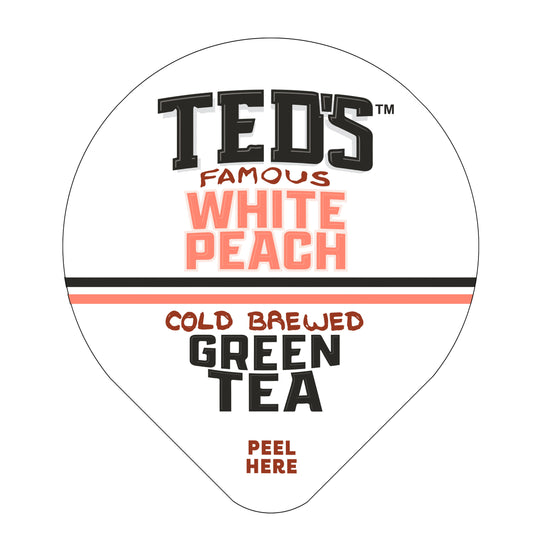 Java House - Ted's - White Peach Cold Brewed Green Tea